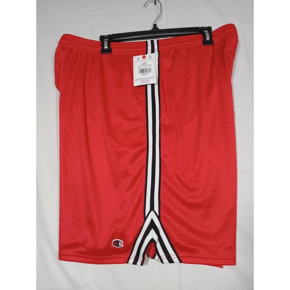 Champion Other - Champion Workout LaCrosse Shorts‎ Men 2XB Red Black White